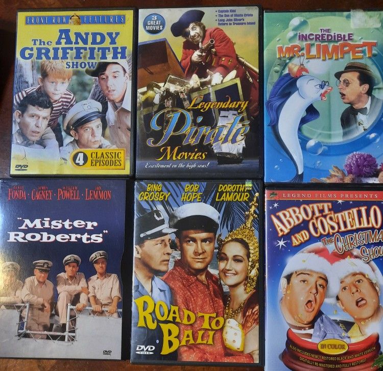 Some Old Favorite Classic DVDs