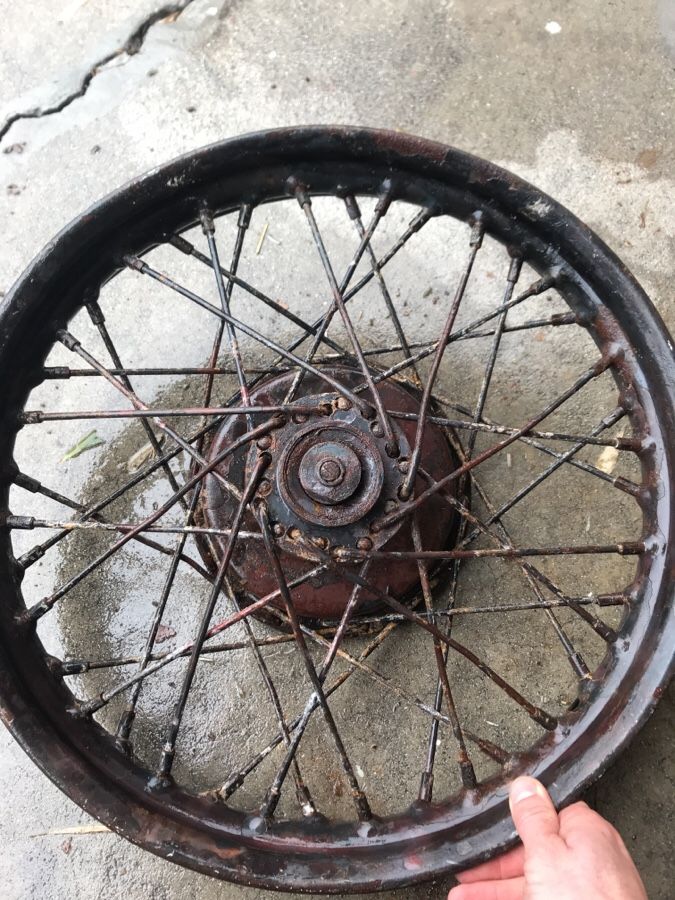 1930’s Indian Scout Front Wheel / Brake Hub