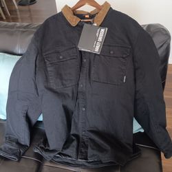 3XL Harley-Davidson Sherpa Operative 2.0 Riding Shirt Jacket Men's Black