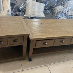 Coffee Table And Side Table Set