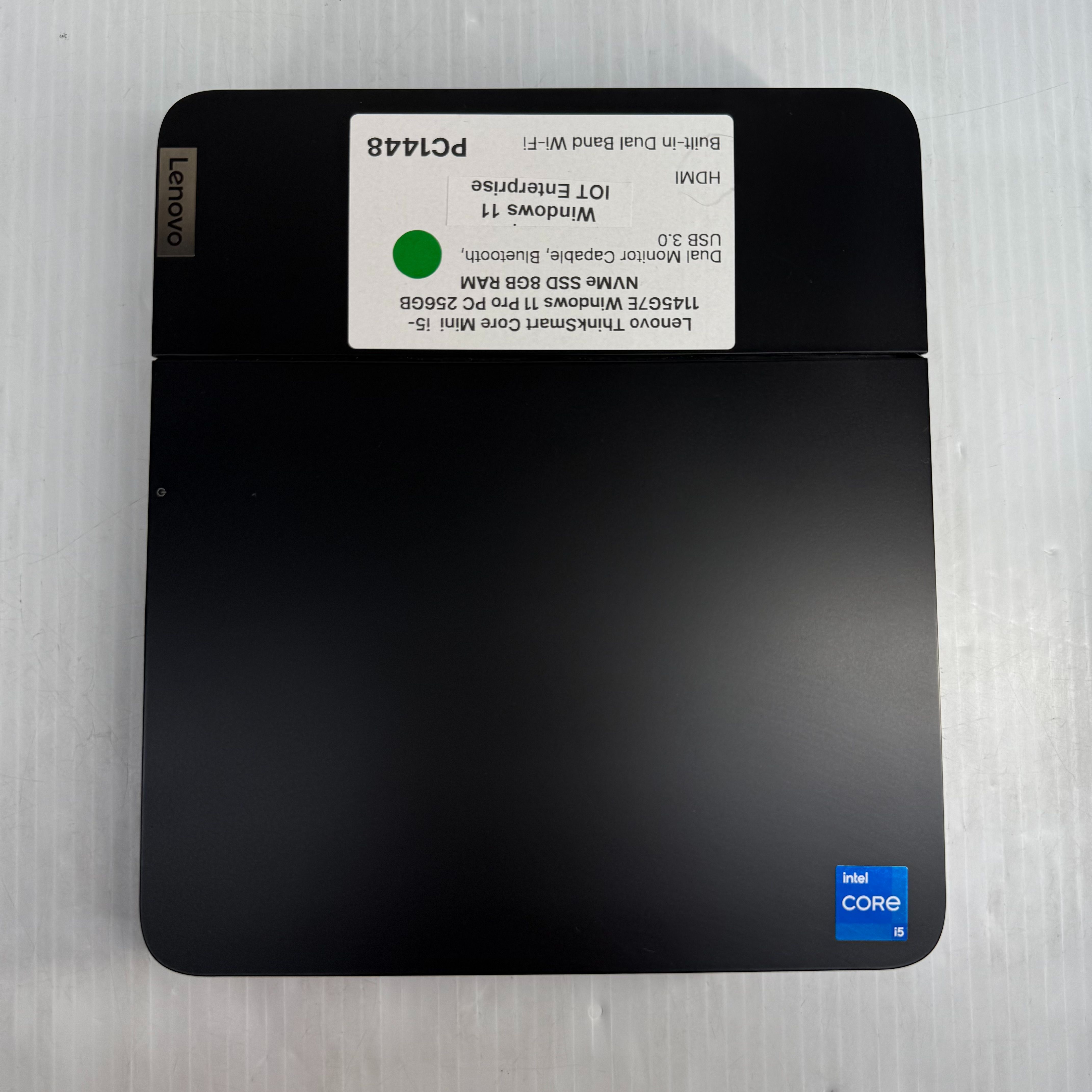 Lenovo ThinkSmart Core Mini i5 1145G7E PC 256GB NVMe SSD 8GB RAM