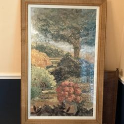 Framed Oil Painting By Isabelle De Borchgrave