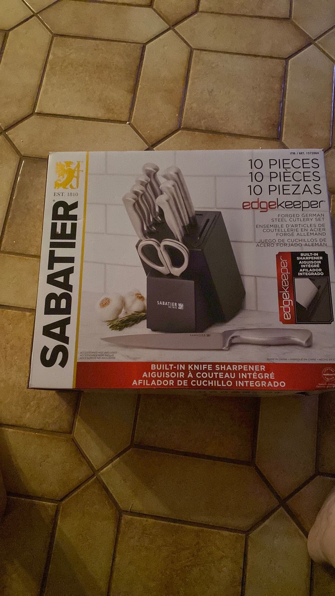 Sabatier 10 pc. German knife set