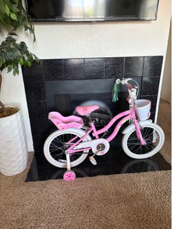 GIRLS BICYCLE 18” Basket/Doll Carrier