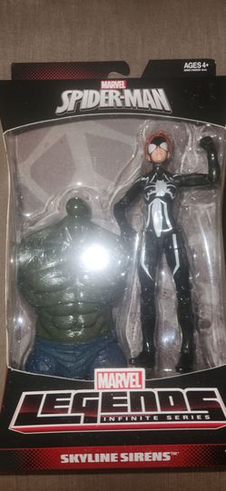 Marvel Legends Spiderman Spider-Woman Green Goblin Baf