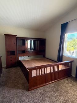California King Bed Frame and Dresser