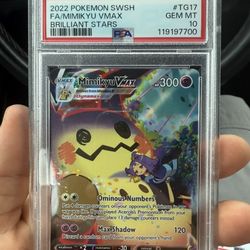 Mimikyu Vmax And Snorlax Vmax PSA 10