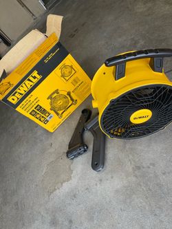 DEWALT 16-Inch Table Fan Yellow/Black