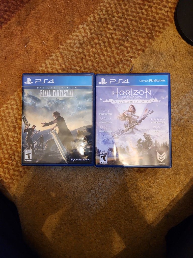 PS4 Horizon And Final Fantasy XV Day One Edition