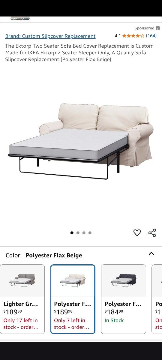 New Cover /Protector For IKEA Sofa Sleepers