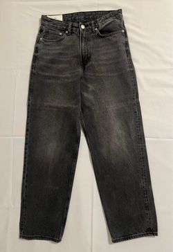 H&M Men’s Loose Fit Black Washed Jeans 29x32 – Baggy