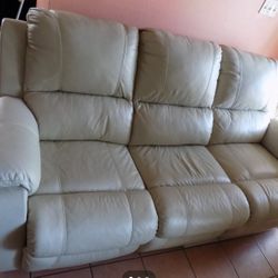Beige Sofa & Loveseat
