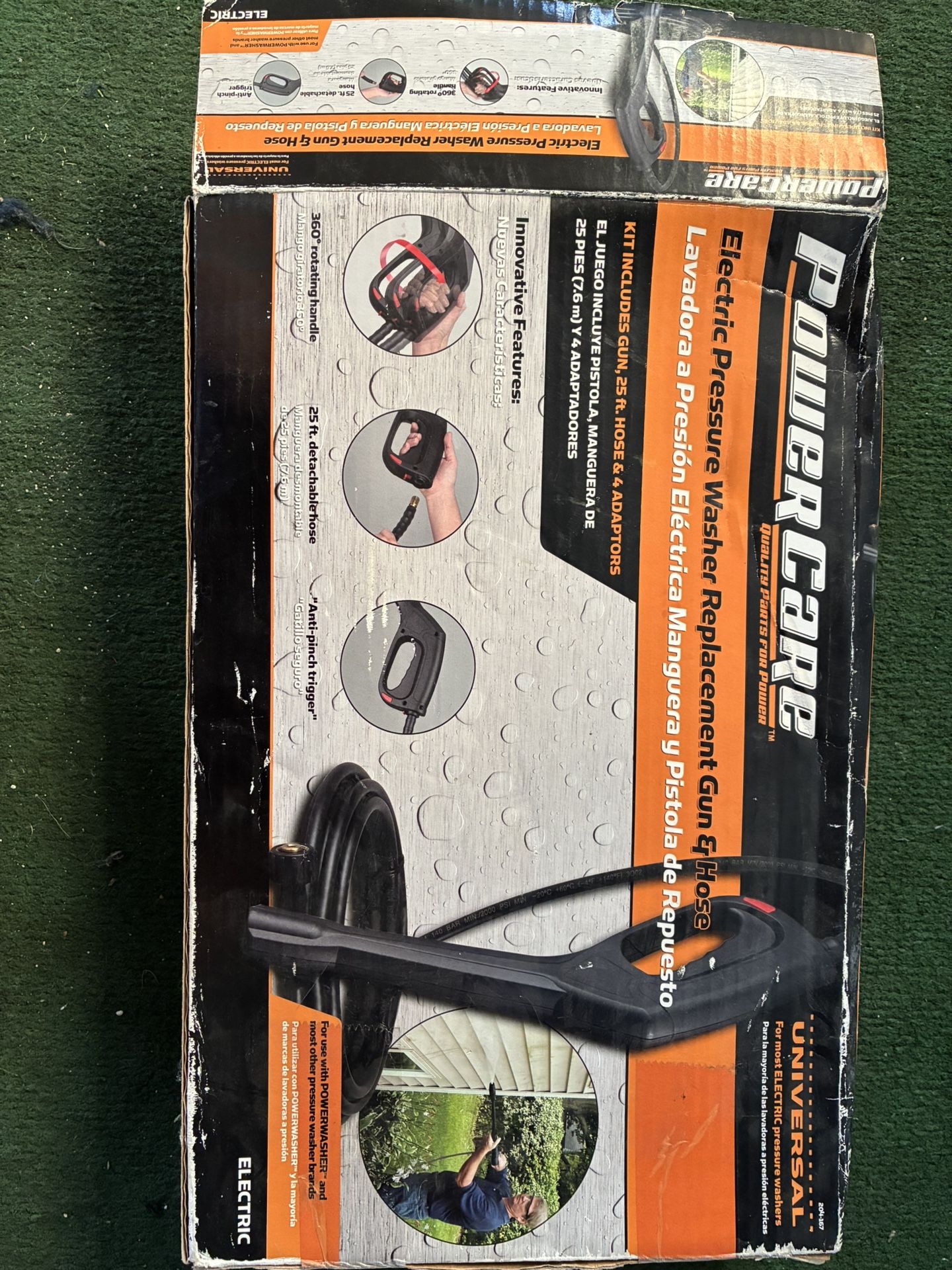 Power Care Electric Pressure, Washer, Replacement, Gun, And Hose