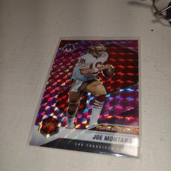 2021 Panini Card Number 291 Joe Montana