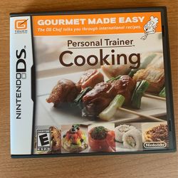 Personal Trainer Cooking DS Game