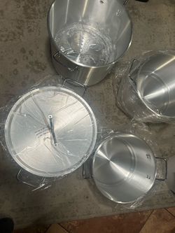 Aluminum pots