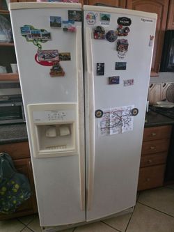 Refrigerator Whirlpool Side by Side Fridge Freezer