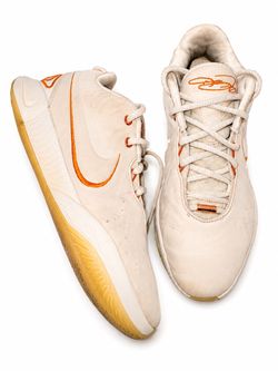 Nike LeBron Basketball Sneakers Cream Gum