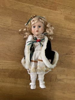 Porcelain Noel Collectible Doll
