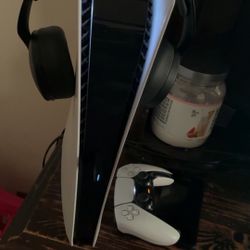 Digital Ps5 1 Controller 3 Games PlayStation Headset