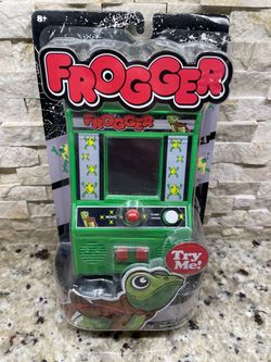 Basic Fun Frogger Retro Mini Classic Arcade Video Game Handheld Konami