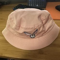 Malbon Bucket Hat Bunny Pink