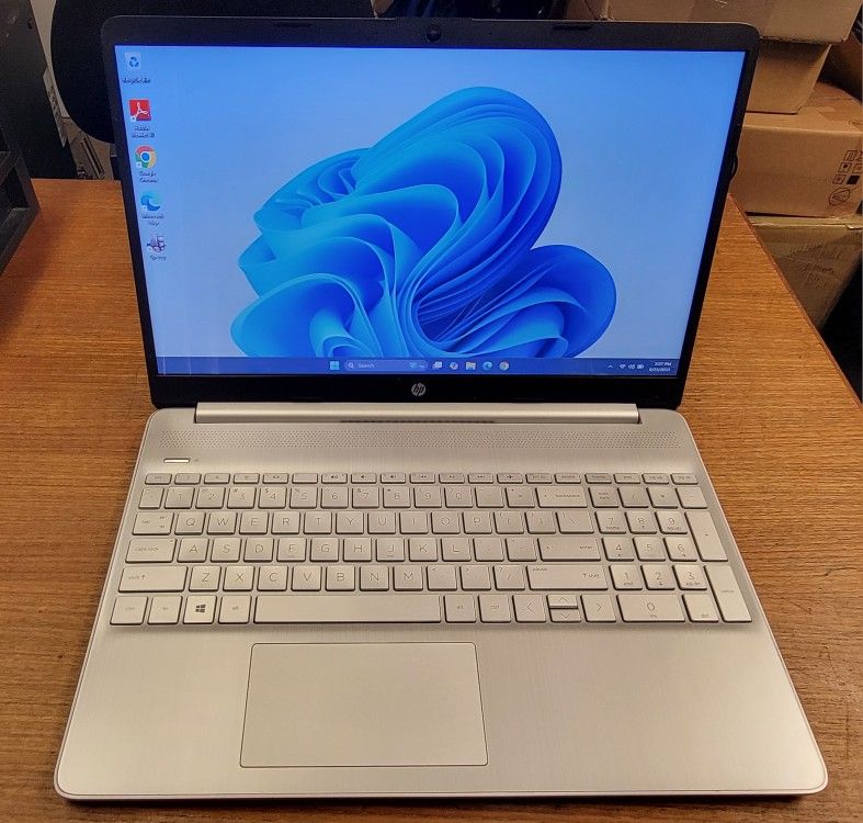 Fixed Price: HP Notebook 15.6" Laptop AMD Gold/ 8GB/ 256GB SSD Win 11 #9216