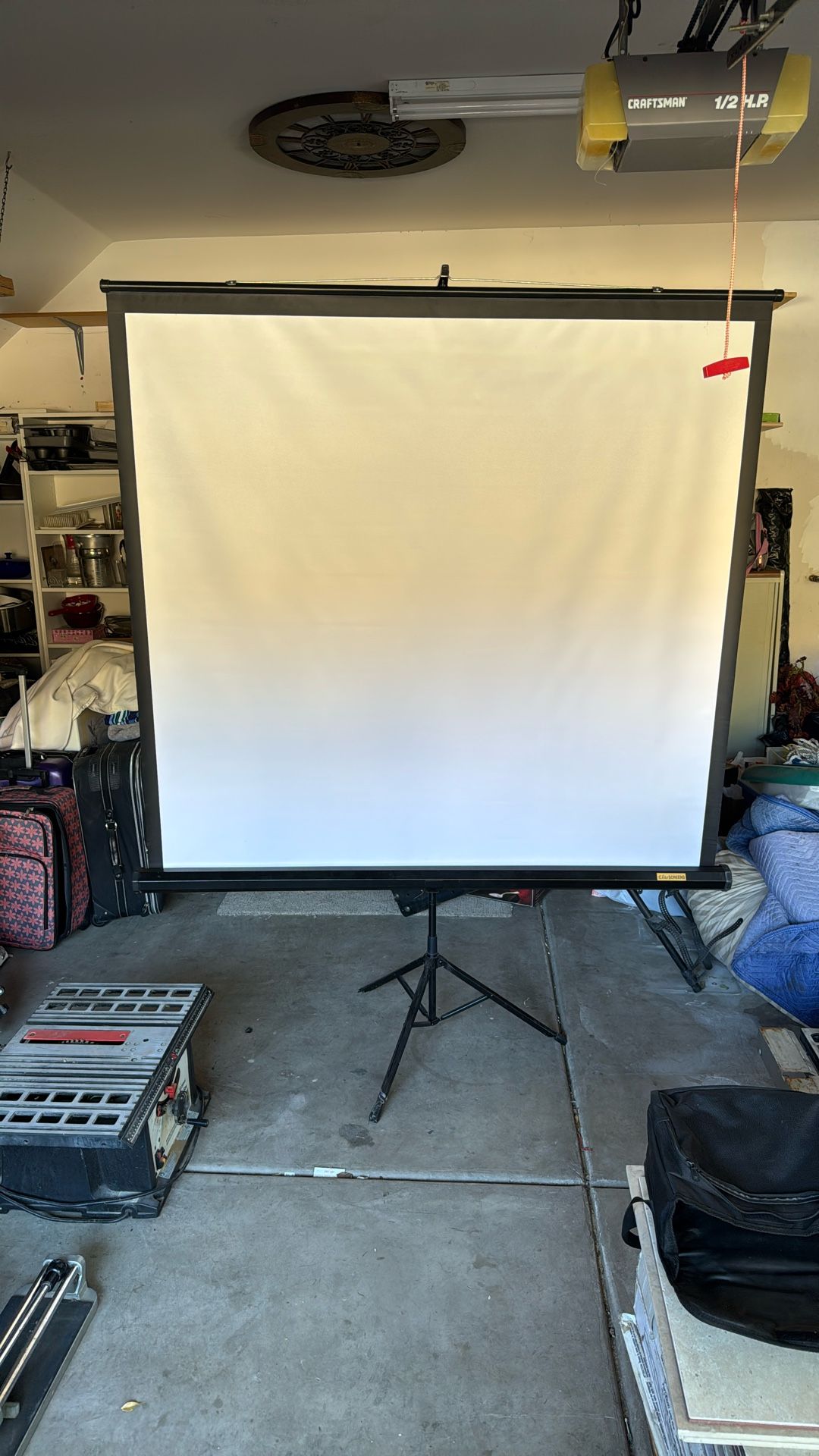 Projector Screen With Stand