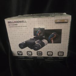 BINOCULARS WITH 2.5K HD DIGITAL CAMERA New Sealed Box