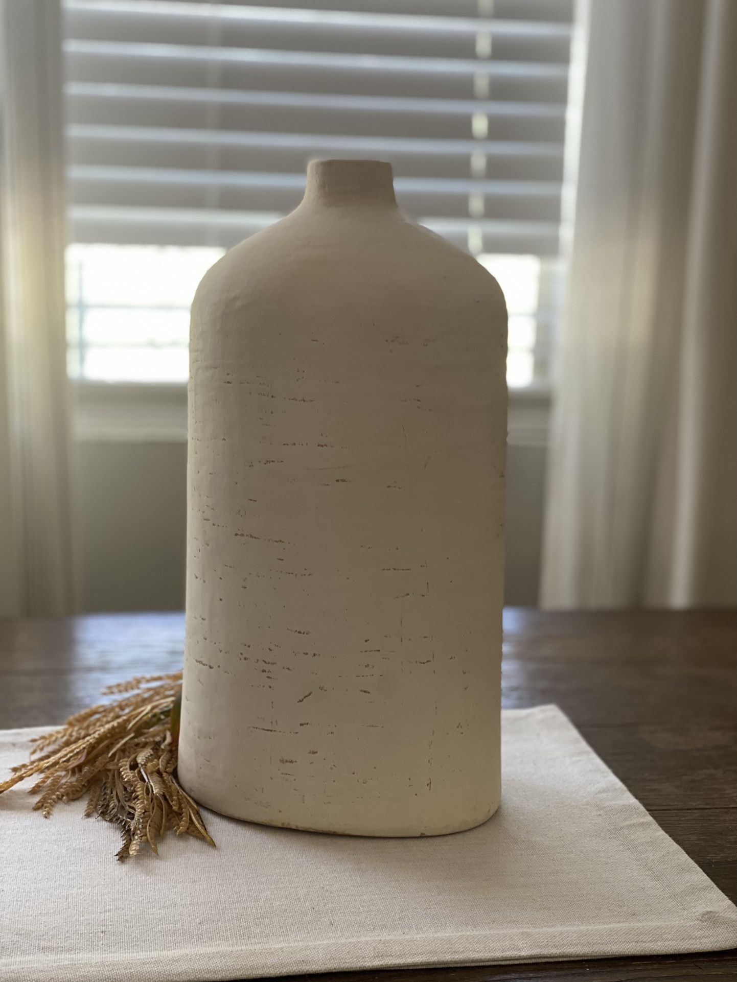 Distressed Ceramic Vase