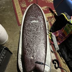Stamps Fish Surfboard