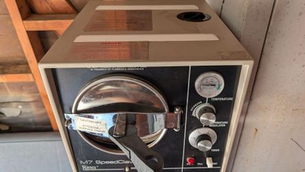 Ritter M7 Midmark Sterilizer Steam Autoclave Speedclave dental tattoo vet Dr office sterilization machine