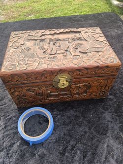Asian Carved Box