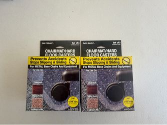 Chairman/hard floor casters
