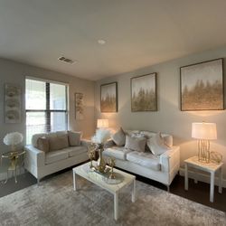 Livening Room Set With Chairs