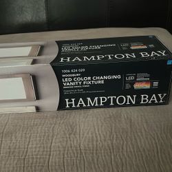 Hampton Bay vanity Color Changing 