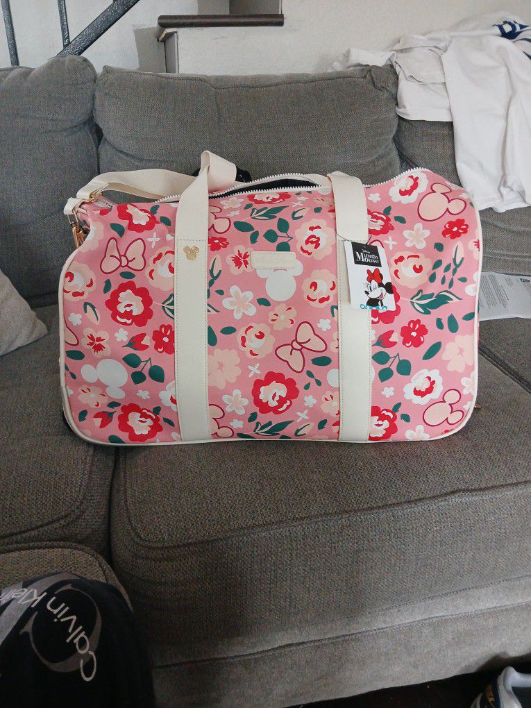 Minnie Mouse Rolling Duffle Bag