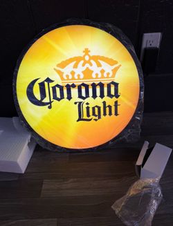 Corona light neon light
