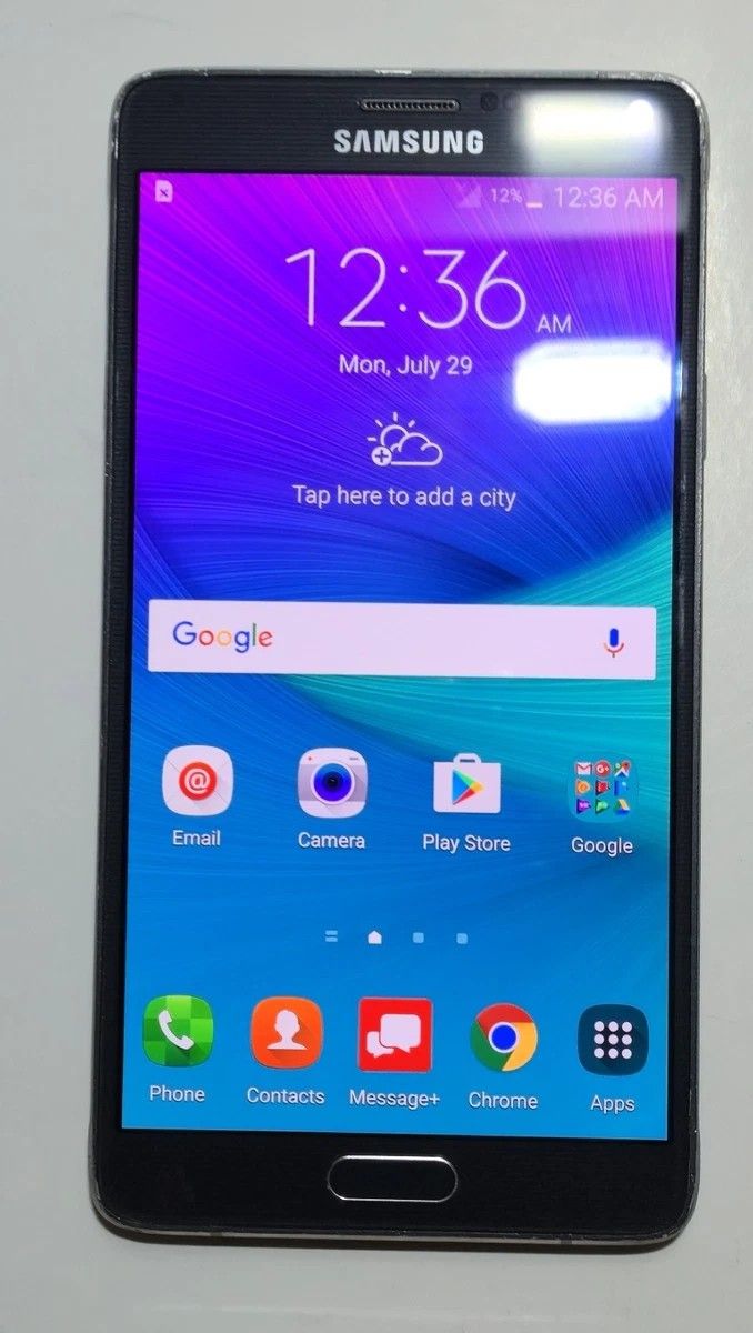 SAMSUNG GALAXY NOTE 4 32 GB UNLOCKED ANY CARRIER