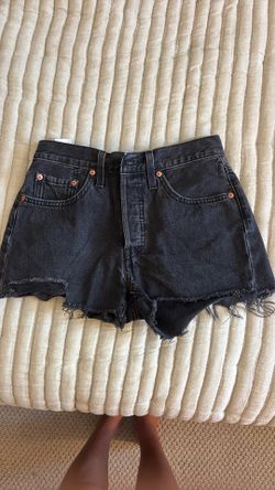 Levi 501’s High Rise Denim Shorts