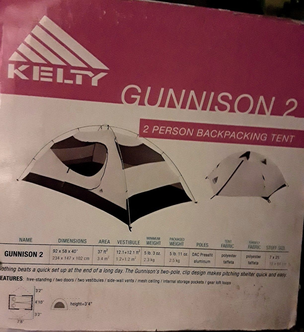 Kelty Gunnison 2-