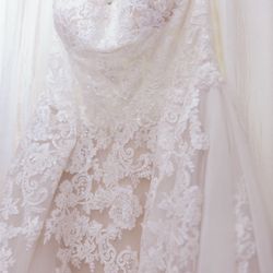 DAVID’S BRIDAL Wedding Dress