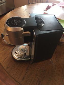 Single serve Mr. Coffee / Keurig.