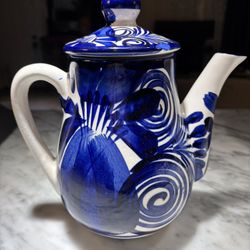 Mexican Talavera teapot