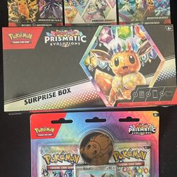 Pokémon Cards Prismatic Evolutions And More Brand New Sealed