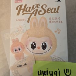 Authentic Pop Mart - Have A Seat Labubu (V2) - Confirmed Baba