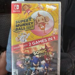 Super Money Call 2 Games In 1 Sonic Forces Double Pack Switch New 