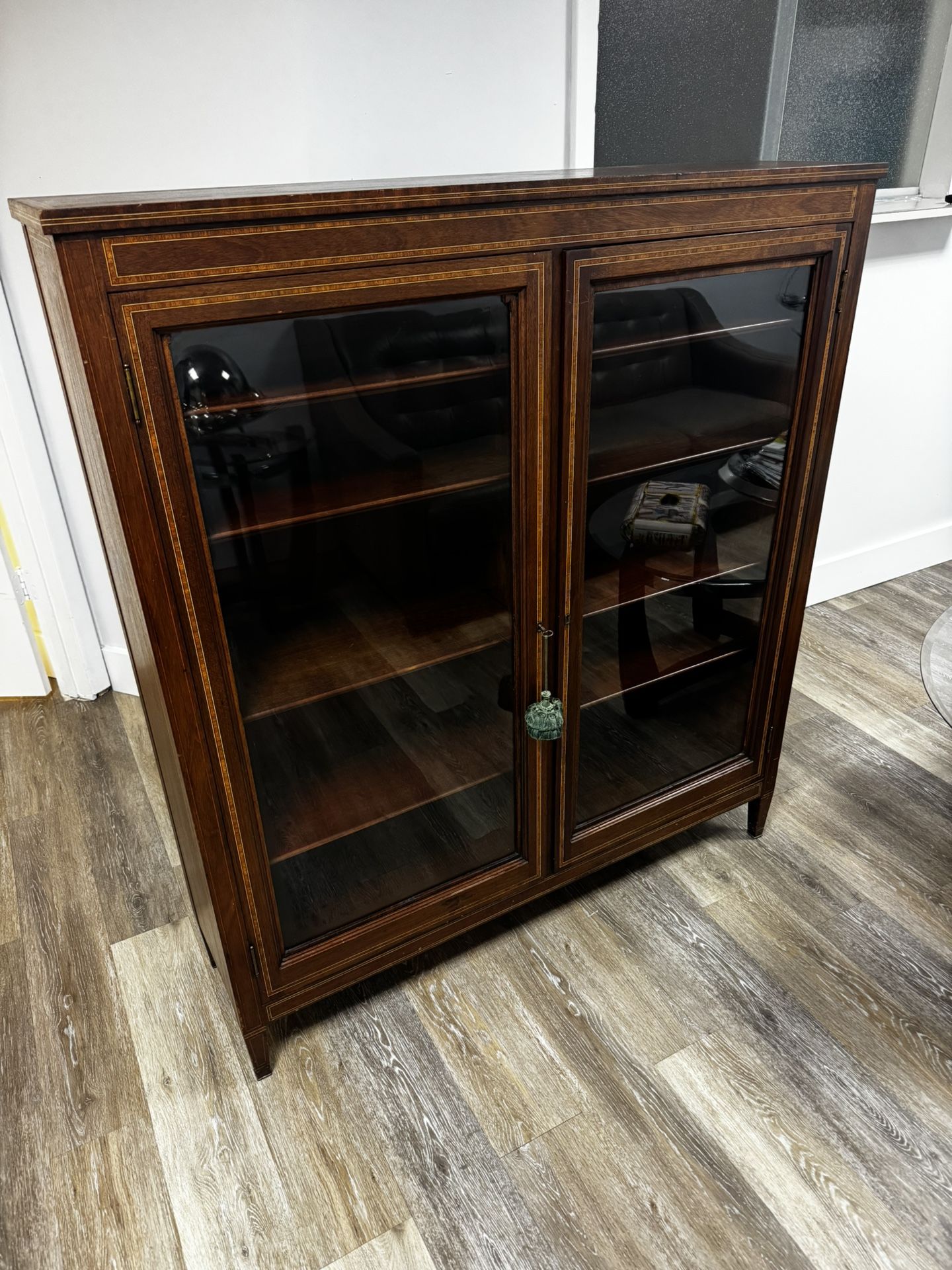 Antique Glass Cabinet