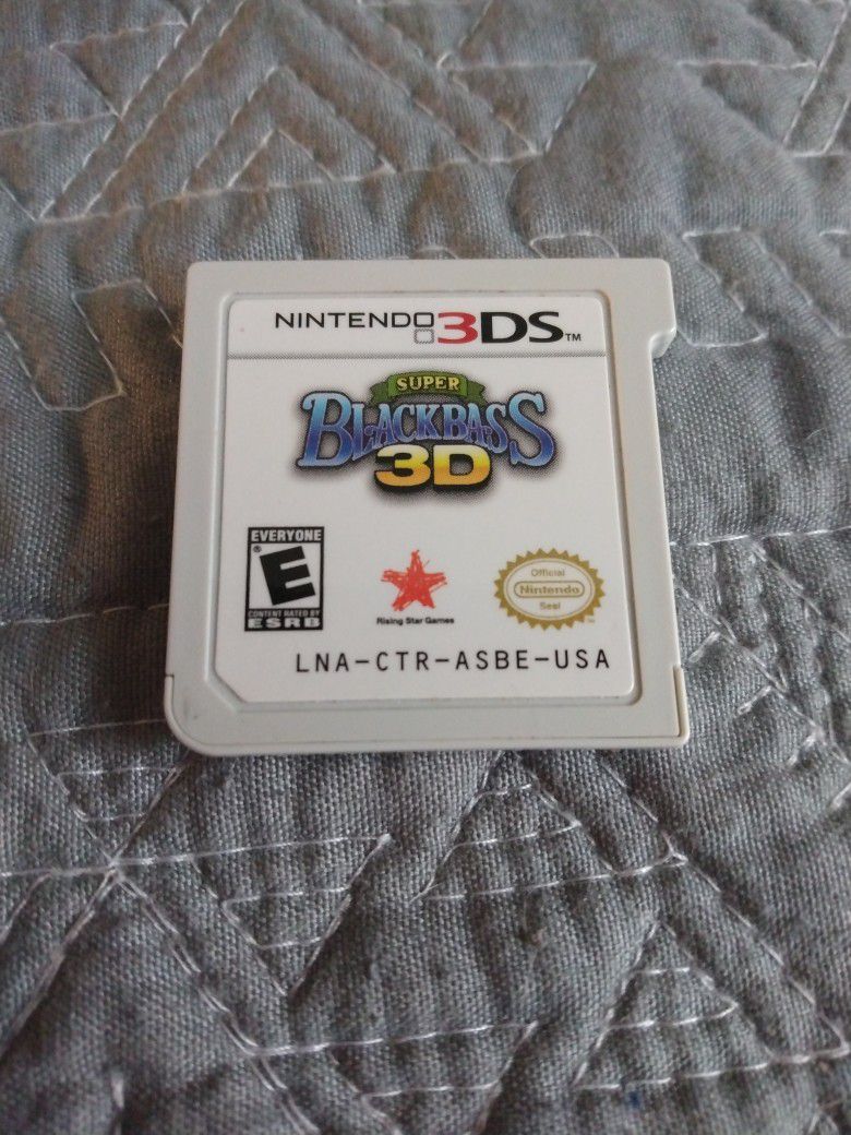 Super Black Bass 3D 3DS