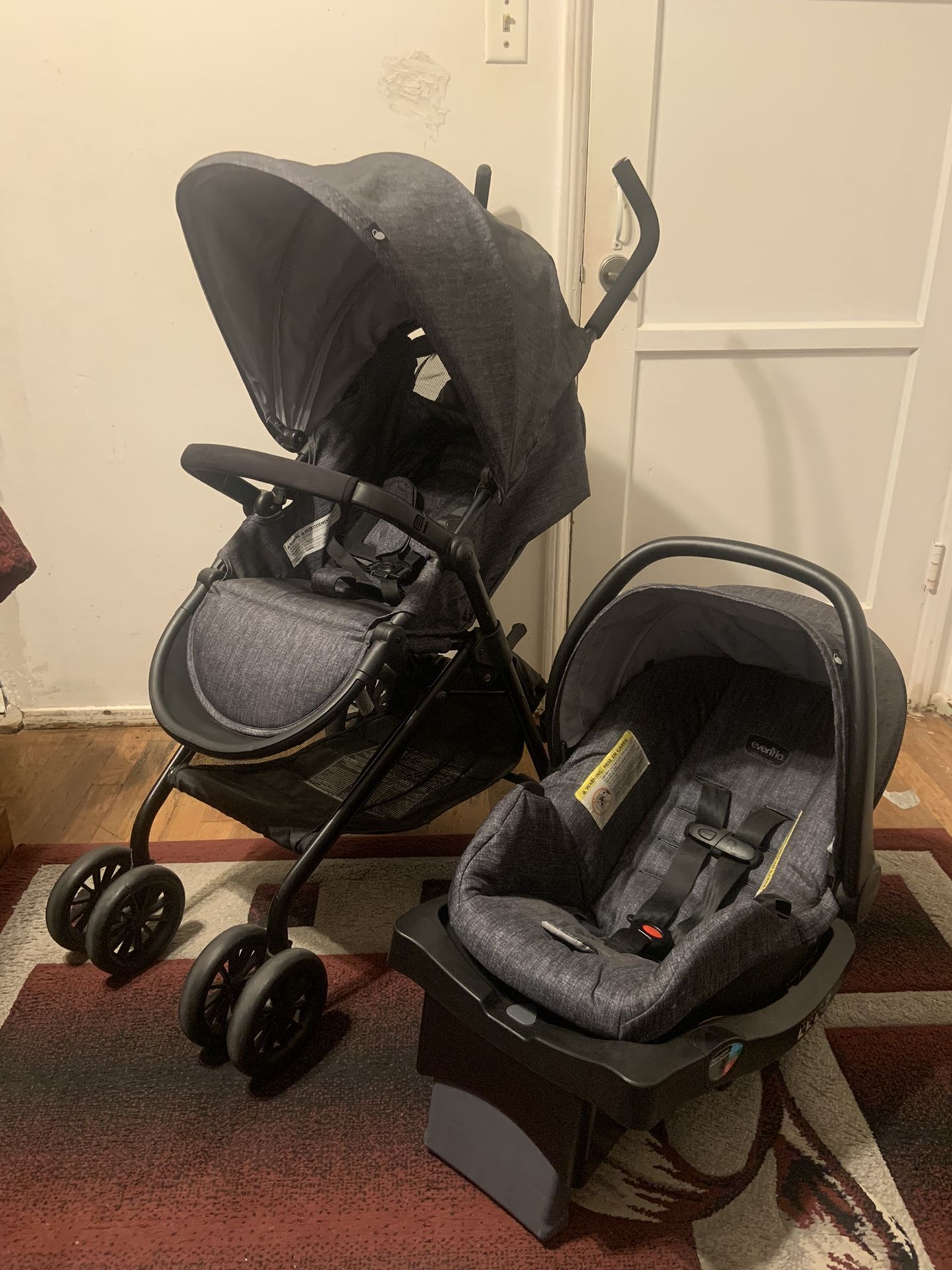 Evenflo Stroller Set